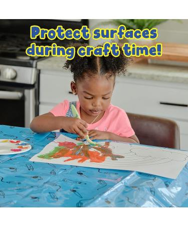 READY 2 LEARN Messy Mat - Splat Mat for Kids - Protect Tables and Floors - Waterproof - Reusable and Lightweight - 60 L x 60 W - Buy Online on GoSupps.com