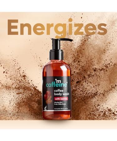 Shop mCoffee Body Wash with Berries | De-Tan & Deep Cleansing Shower Gel with Vitamin C | Energizing Fruity Aroma | Unisex | 6.8 fl oz - Buy Online on GoSupps.com