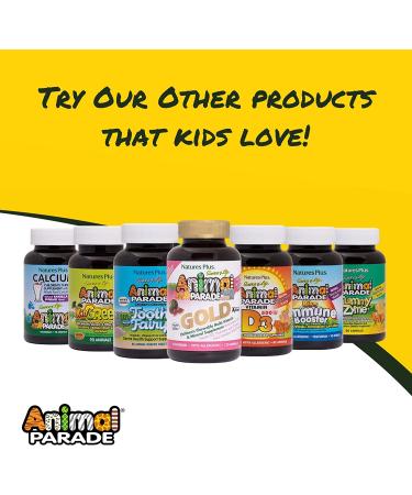 Nature's Plus Animal Parade Liquid Childrenâ€™s Multi-Vitamin - Tropical Berry 8 fl oz - Buy Online on GoSupps.com