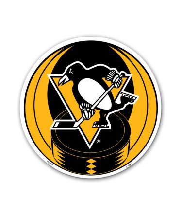 Fremont Die NHL Team Magnet 8" Pittsburgh Penguins 8" White