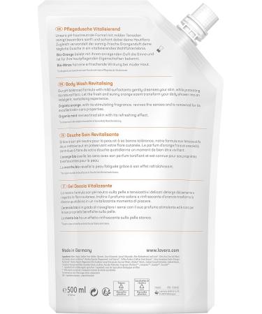 Buy Lavera Organic Revitalising Body Wash Refill 16.91 fl oz - Eco-Friendly & Nourishing - International Shipping Available - Buy Online on GoSupps.com