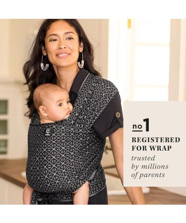 MOBY Mosaic Classic Baby Wrap Carrier - 100% Cotton, Breathable & Stretchy - Buy Online on GoSupps.com
