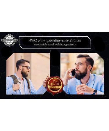 Natural Premium Beard Oil Care Set with Bamboo Comb | Fresh Lemon Fragrance | Vitamin E for Beard Growth | 50ml - Buy Online on GoSupps.com