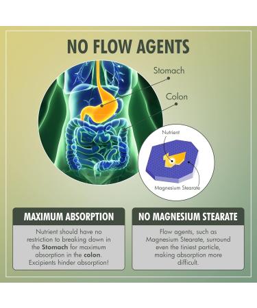 Magnesium Sulfate (Epsom Salt) Vegetarian Capsules 1030mg - 100 Count - Buy Online on GoSupps.com