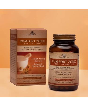 Solgar Comfort Zone Digestive Complex - 90 Veggie Caps for Digestive Support - Buy Online on GoSupps.com