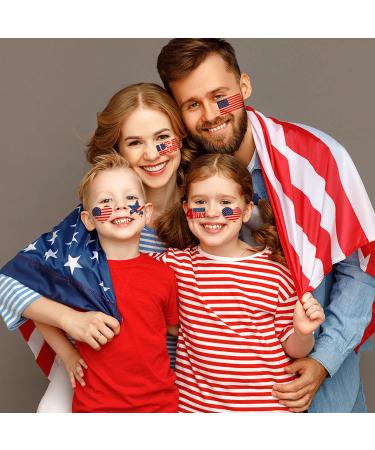 60PCS July 4 Temporary Tattoos Sticker Set - Independence Day Party Favor Supplies - Buy Online on GoSupps.com