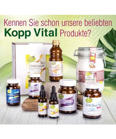 Kopp Vital Vegan Vitamin K2 Drops | 3 x 30 ml | High Bioavailability | 99.5% All-Trans | Soy-Free | Pharmacy Quality - Buy Online on GoSupps.com