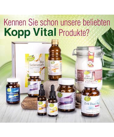 Kopp Vital Bio-Jojoba l 250ml | Vegan & 100% Organic | Moisture Regulating Plant Oil for Skin Care | Non-GMO - Buy Online on GoSupps.com