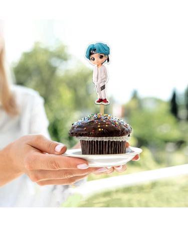 Seyal Tiny Tan (BTS) cupcake topper - Buy Online on GoSupps.com