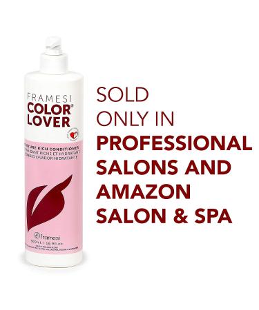 Framesi Color Lover Moisture Rich Conditioner - Sulfate Free with Coconut Oil & Quinoa - 16.91 Fl Oz - Buy Online on GoSupps.com