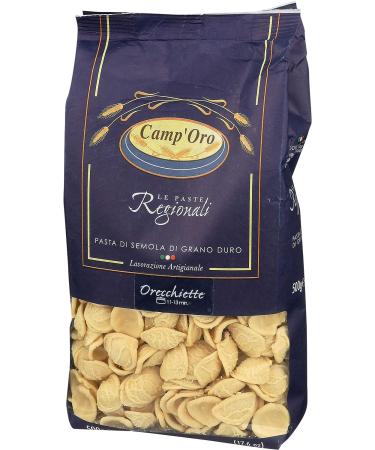 Camp'Oro Le Regionali Italian Orecchiette Pasta - 17.6 oz (Pack of 16) - Buy Online on GoSupps.com