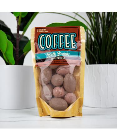 Gift Republic Coffee Bath Bombs 10-Pack - 150g | Infused with Rich Coffee Scent - Buy Online on GoSupps.com