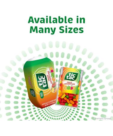 Tic Tac Citrus Adventure Mints 12 pi ces rafra chissement en d placement farces de bas de No l 50 ml chacune - Buy Online on GoSupps.com