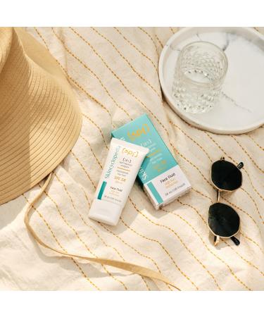Skincyclopedia SPF 50 Face Sunscreen Fluid with 10% Anti-Blemish Complex Ground-breaking SPF 50 Sun Cream for Very High UV Protection Glow and Blemish Reduction 50ml - Buy Online on GoSupps.com