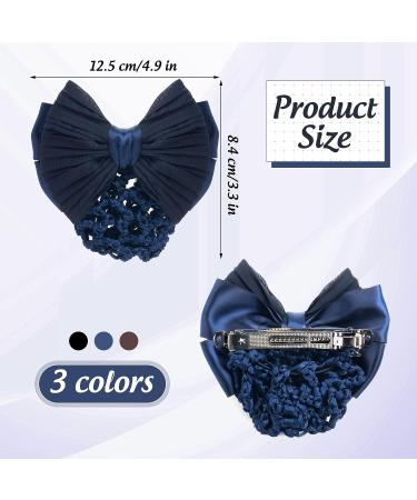 TXIN Set of 3 Crochet Net Hair Snood Bun Covers for Women and Girls - Buy Online on GoSupps.com