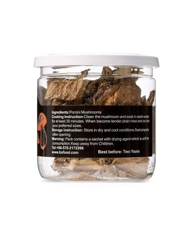Vigorous Mountains Premium A Grade Dried Porcini Mushrooms Boletus Edulis 1oz - Top Quality Wild Porcini Mushrooms - Buy Online on GoSupps.com