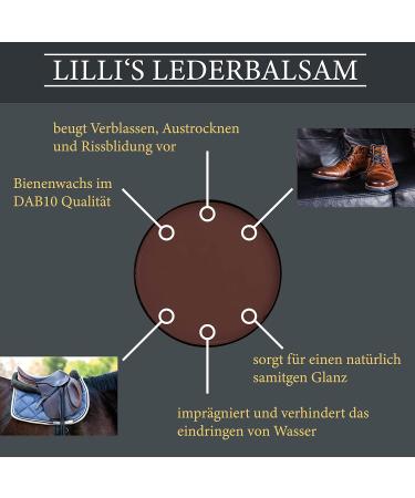 Lillis Leather Care Balm 200ml | Brown Beeswax & Lanolin for Shoes Jackets Car Leather & Furniture - Buy Online on GoSupps.com