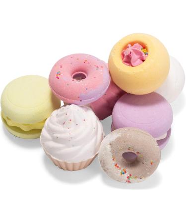 Dessert Bath Bombs Set - 8 Pack Bubble Bath Fizzies SPA Gift Set for Kids | Perfect Birthday, Christmas, Easter Gift - Buy Online on GoSupps.com