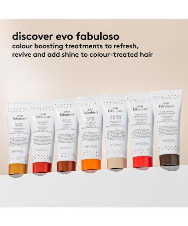 EVO Fabuloso Colour Intensifying Conditioner Light Brown 220ml - International Shipping Available | Enhance Your Color Today! - Buy Online on GoSupps.com