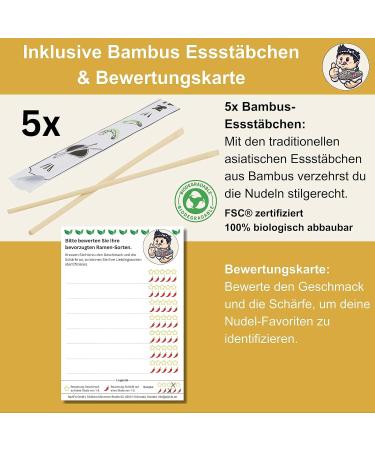 Alphfa Bigbox: 33 Asian Instant Pasta & Ramen Soups - Perfect Gift Box with Mixed Varieties Chicken Beef Shrimp & 5x Chopsticks - Buy Online on GoSupps.com