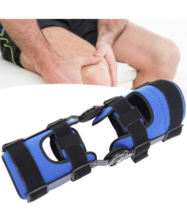 Breathable Adjustable Knee Brace for Meniscus Support - Non-Slip Leg Fixed Orthosis Immobilizer (Left - Buy Online on GoSupps.com