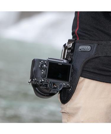 SpiderPro Mirrorless Single Camera System v2 with Self-Locking Holster - Carry Heavy Gear with Ease | Spider Holster - Buy Online on GoSupps.com