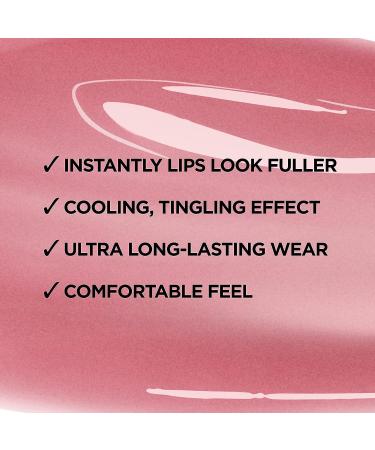 L'Or al Paris Infallible Pro Gloss Plump Lip Gloss with Hyaluronic Acid - Long Lasting Shine for Fuller, Plumper Lips - Sunlit Shimmer - 0.21 fl. oz - Buy Online on GoSupps.com