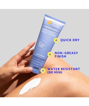 Cancer Council Sunscreen Body Lotion Moisturizer SPF50+ Sun Care with Vitamin E Aloe Vera Broad Spectrum UVA/UVB Sun Protection Sensitive Skin Paraben & Fragrance Free Water Resistant 150ml - Buy Online on GoSupps.com