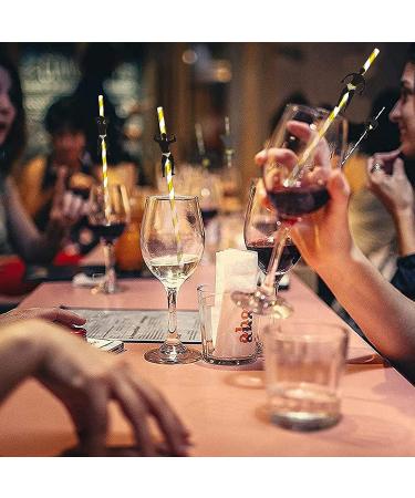 2022 Bachelorette Party Decorations Straws I 24 Pack Stripper Pole Dancer Straw I Black and Gold Glitter Confetti Pre Glued I Bridal Shower Supplies Crazy Silly Party Straws Drinking Favors (50) - Buy Online on GoSupps.com