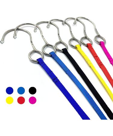 WICKED Scuba 316 Stainless Steel Multipoint Reef Hook - 4-6 Ft. Length - Fire Coral Red - Buy Online on GoSupps.com