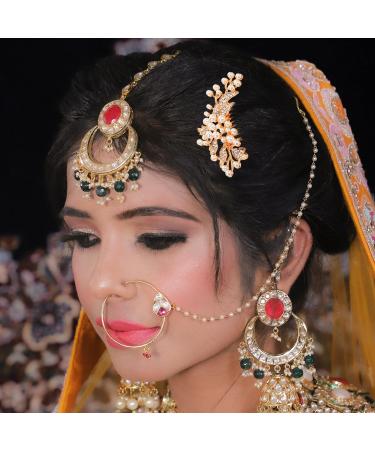 ifundom Pearl Hair Combs Decorative Hair Comb Rhinestone Hair Comb Wedding Bridal Hair Comb - Buy Online on GoSupps.com