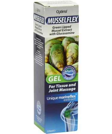 Optima MusselEx Gel Natural Cruelty Free Green Lipped Mussel Extract Tissue & Joint Massage 125 ml (Pack of 2) - Buy Online on GoSupps.com