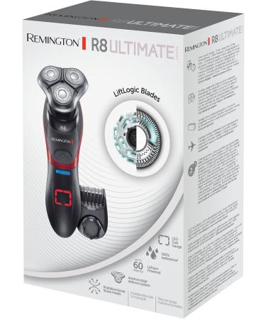 Remington Men's R8 Ultimate Series Electric Rotary Shaver Includes Grooming Styler and Quick Charge Feature - XR1550 - Buy Online on GoSupps.com