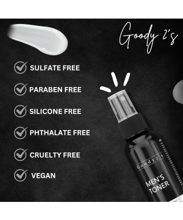 GOODY 2'S Men's Balancing Face Toner Natural & Organic Alcohol-Free Facial Toner for Hydrating & Refreshing Skin - Buy Online on GoSupps.com