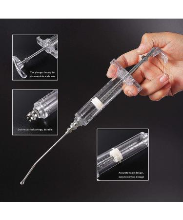 Adhere To Fly 50 ml Syringe with 6 Pieces Harvest Tubes Baby Bird Cockatiel Budgie Parrot Pet Hand Rearing Feeding Syringes (50 ml) - Buy Online on GoSupps.com