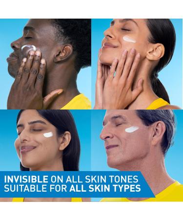 CeraVe Invisible Mineral Sunscreen SPF 50 Face Sunscreen for Sensitive Skin With Zinc Oxide & Titanium Dioxide Vitamin E + Niacinamide + Ceramides Oil Free Travel Size 1.62 oz - Buy Online on GoSupps.com