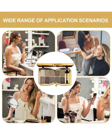 10 Colors Glitter Eyeshadow Pallet Shimmer Colorful Eyeshadow Palette Makeup Diamond Bright Makeup Shimmery Highly Pigmented Waterproof Long-lasting Sweatproof Practice Make Up - Buy Online on GoSupps.com