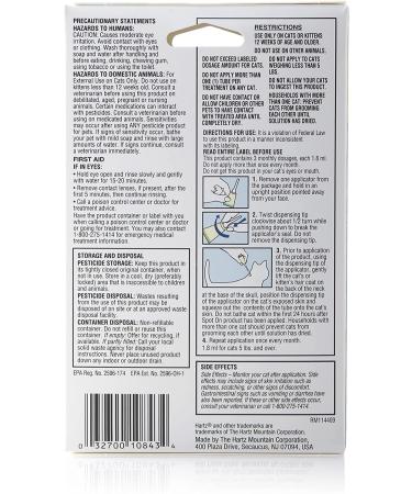 Hartz UltraGuard Pro Topical Flea & Tick Prevention for Cats - 3 Monthly Treatments - Buy Online on GoSupps.com