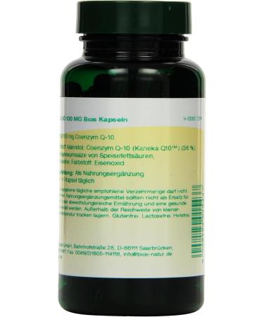 Buy Bios Coenzyme Q-10 100 mg - 100 Capsules for Heart Health | International Shipping Available - Buy Online on GoSupps.com