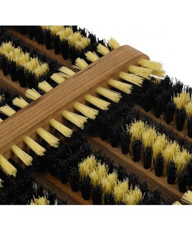 Taylor & Brown Wooden Outdoor Doormat Shoe Boot Scraper Brush - Outside Flat Door Scrubber Mat - All Weather Shoes & Boots Cleaner Removes Snow Sand and Mud - Buy Online on GoSupps.com
