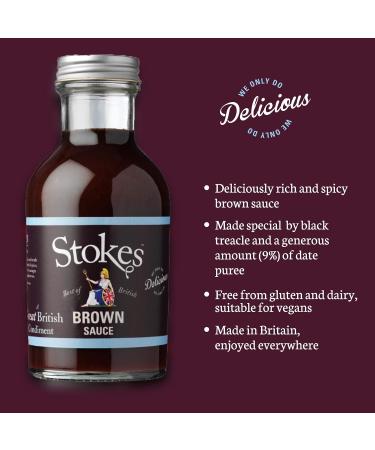 Stokes Brown Sauce 3x320g - Delicious Condiment Trio for Savory Delights - Buy Online on GoSupps.com