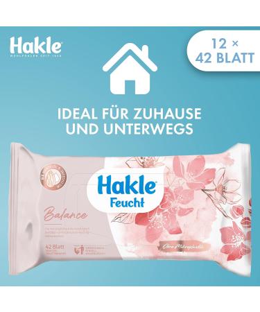 Buy Hakle Wet Balance - 12 Packs | Premium Quality Toilet Paper | International Shipping Available - Buy Online on GoSupps.com