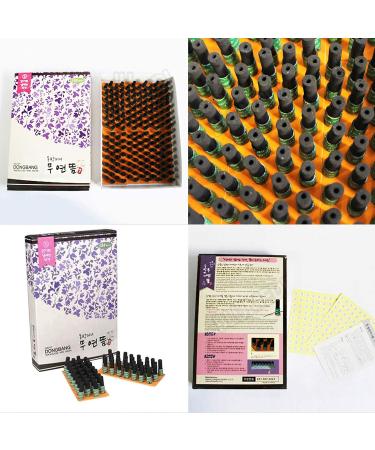 Smokeless Mini Moxa Sticks 180pcs Moxibustion for Pain Relief | International Shipping - Buy Online on GoSupps.com