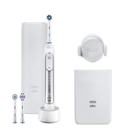Oral-B 8200W Electric Toothbrush Rotating/Oscillating White Silver