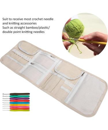 Portable Crochet Hook Case - Knitting Needles Holder for Various Accessories - Owl Design - Buy Online on GoSupps.com