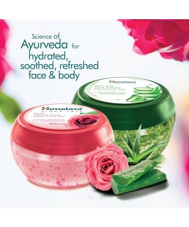 Himalaya Rose Face & Body Moisturizer Gel - 300ml - Buy Online on GoSupps.com