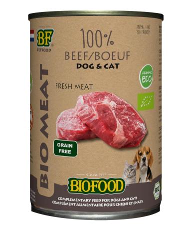 12x biofood organic dog 100% rund blik