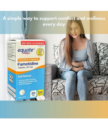 FUSION SHOP STORE Smart choices meaningful life! Famotidine 20mg Maximum Strength- Tablets 100ct (Pack of 1) - Buy Online on GoSupps.com