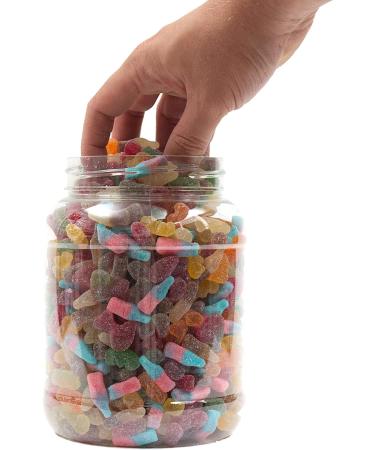 Mr Beez Sweets | 21st Birthday Gift | Fizzy Mix | Choice of Classic Retro Sweets Available | 24x14cm | 1700 Grams - Buy Online on GoSupps.com