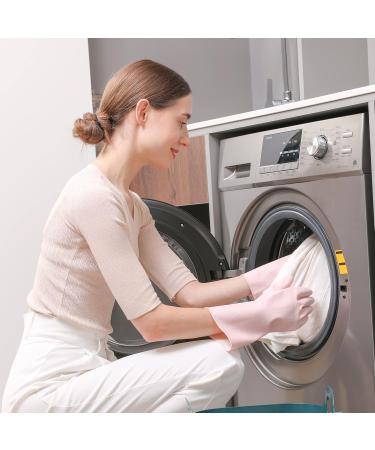 Cool Job Reusable Household Gloves - 3 Pairs of Fragrant Non-Slip Waterproof Cleaning Gloves (Size L) - Purple Rose Sage - Buy Online on GoSupps.com